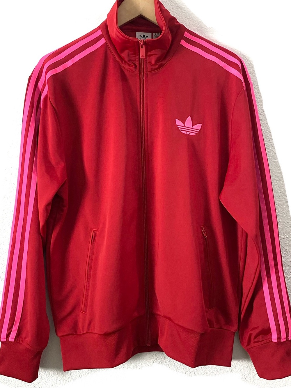 adidas Originals Women’s Firebird Loose Track Jacket Wide Leg Pant Tracksuit Set - Picture 9 of 16